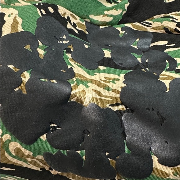 Denim Tears Tiger Camo Cotton Wreath Hoodie Size M - Picture 2 of 7